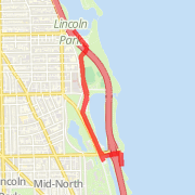 A 2.85 mi Walk mapped on Sat Mar 30 2013