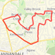 5.2 Night through Rose Lane Park