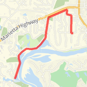 Atlanta run - flat