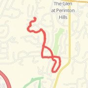 3.22mi run on 3/31/13