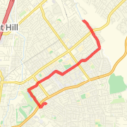 SFM EB Run 8 miles fr Sports Basement WC
