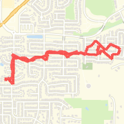 2.23mi run on 4/1/13