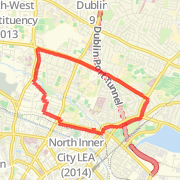 A 4.81 mi Run / Jog mapped on Tue Apr 02 2013
