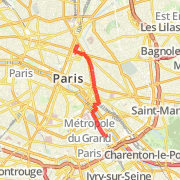 Paris: Mairie 10e to BnF Tolbiac