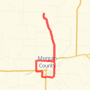 A 12.76 mi Run / Jog mapped on Tue Apr 02 2013