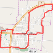 A 6.1 mi Run / Jog mapped on Tue Apr 02 2013