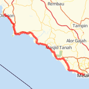 Malacca to Port Dickson