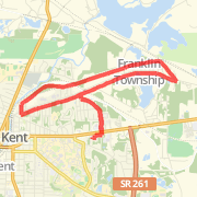 A 7.84 mi Run / Jog mapped on Wed Apr 03 2013