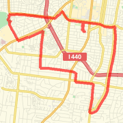 11.95mi run on 4/3/13