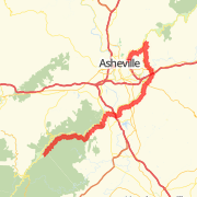 pisgah out and back
