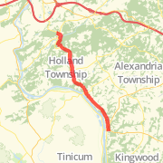 Frenchtown to Alpha Run route image