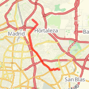 A 18.01 km Run / Jog mapped on Fri Apr 05 2013
