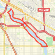 7 mile run west/east river pkwy