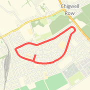 2.39mi run on 05/04/2013
