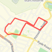 A short 3km jog