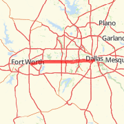 Dallas to Fort Worth