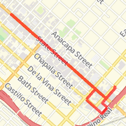 A  route mapped on Sat Apr 06 2013