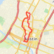 A 5.66 mi Run / Jog mapped on Sat Apr 06 2013