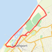 6.16mi run in southport