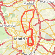 Ran 34.96 km on 07/04/2013