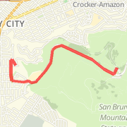 up & down San Bruno Mountain