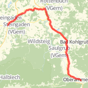 oberammergau-steingaden via rottenbuch