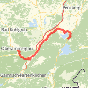 Bodensee - Konigsee: Oberamergau to Kochelsee