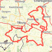 Rondje Tilburg 2013 - 150km