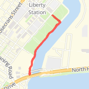 Walked 1.50 mi on 04/08/2013