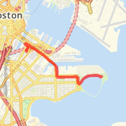 A 5.93 mi Bike Ride mapped on Mon Apr 08 2013