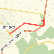 BKS RD - Kuhls Rd Turn around at highfields Rd.