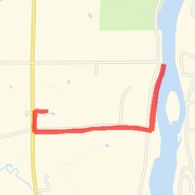 06/29/2010 Route - 3.3 miles