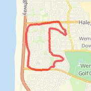 Ran 6.09 km on 10/04/2013