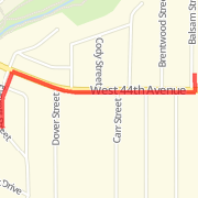 A 0.55 mi Walk mapped on Wed Apr 10 2013