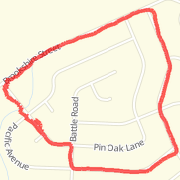 1.50mi run on 4/10/13