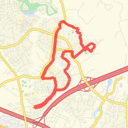 8.2 Mile Run From House and back again