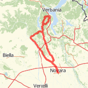 Novara-Gozzano-Mottarone-Cremosina-Novara