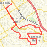 6 mi walk w/ comfortable hills. Pretty Neighbourhood.