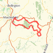 A 21.1 mi Bike Ride mapped on Fri Apr 12 2013