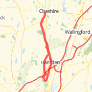 Hamden to Cornwall Ave. Cheshire