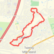 3.91 mi run on 04/13/2013