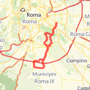 Tor Pignattara -> Appia Pign. -> Ardeatina -> Cecchignola -> Castel di Leva -> Ritorn