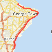 A 19.05 km Run / Jog mapped on Sun Apr 14 2013