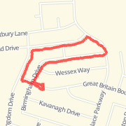 0.93mi walk on 4/14/13