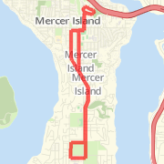 A 6.61 mi Run / Jog mapped on Sun Apr 14 2013