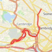 A 6.05 mi Run / Jog mapped on Sun Apr 14 2013