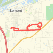 5.53mi mountain bike on 4/14/13
