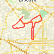 A 14.34 km Run / Jog mapped on Mon Apr 15 2013