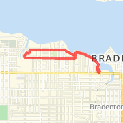 Walked 3.05 mi on End of River, along Riverview to creek and back on First Ave.