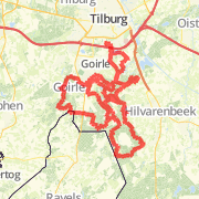 Rondje Tilburg 2013 - Mountainbike